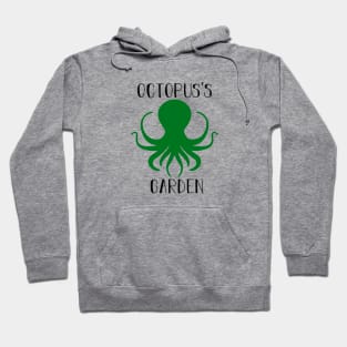 Octopuss Garden, black green Hoodie